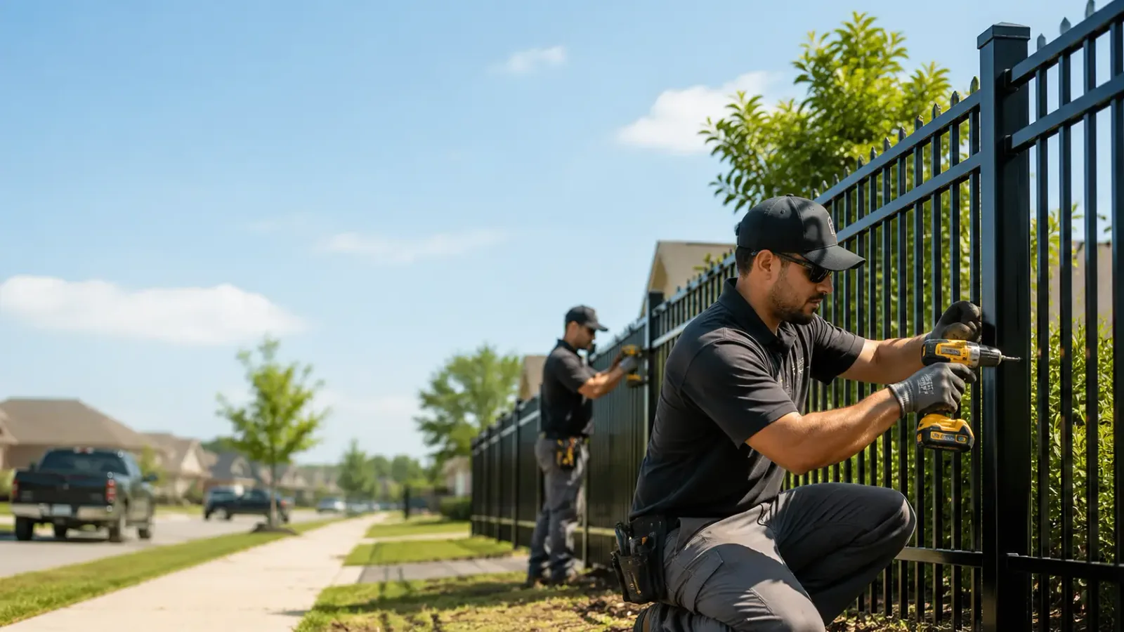 Metal Fence Installation in North Weymouth, MA